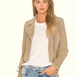 Blank NYC Suede Leather Moro Jacket S